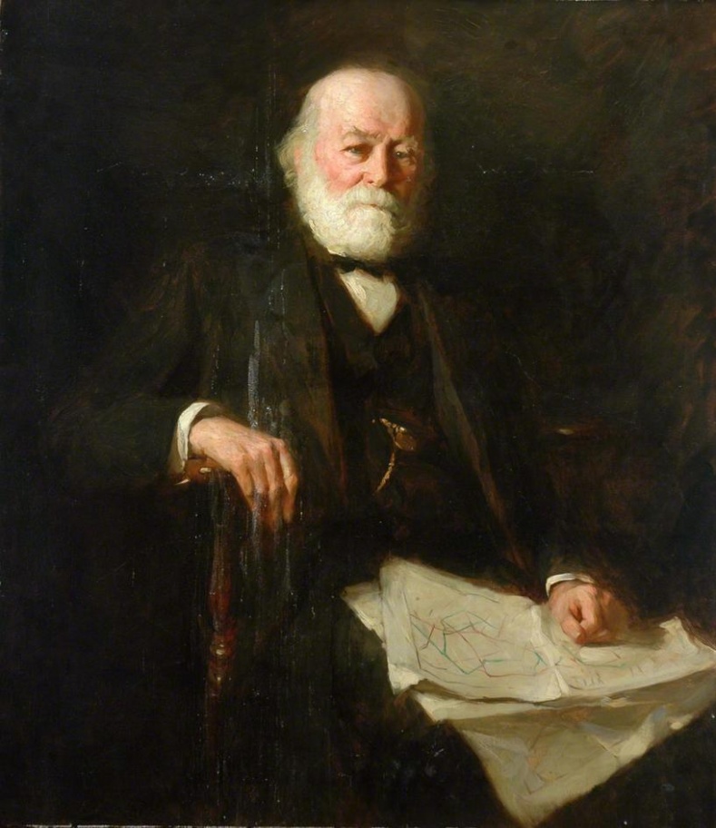 Isaac Lowthian Bell (1816-1904) by Frank Bramley, National Railway Museum, York,