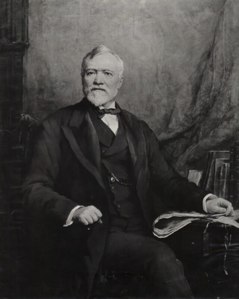 Andrew Carnegie after Walter William Ouless, 1900,