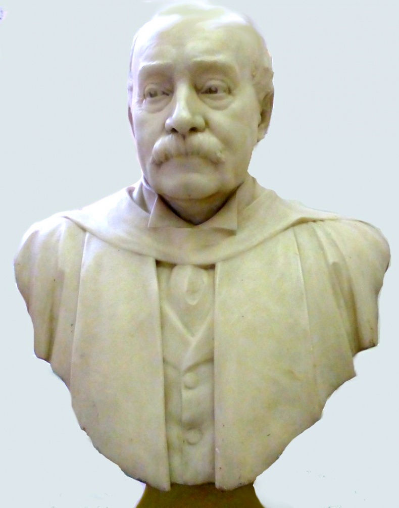 Sculpture of John Bell Simpson by Frederick W. Pomeroy (1857-1924),