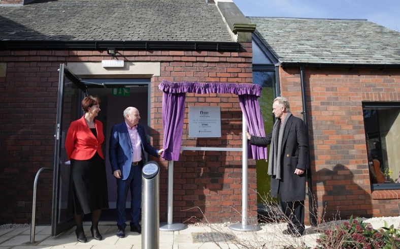 Graham Wylie Foundation's most recent project Music Therapy Centre being opened by Sting.