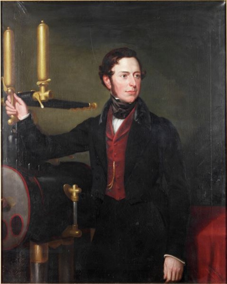 Portrait of Armstrong by James Ramsay, c.1840,