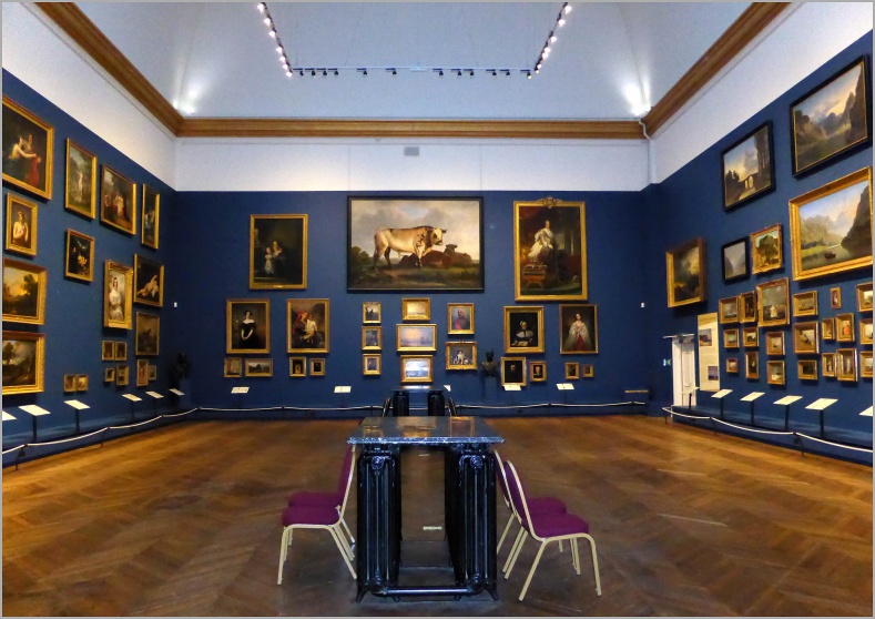 Inside the Bowes Museum