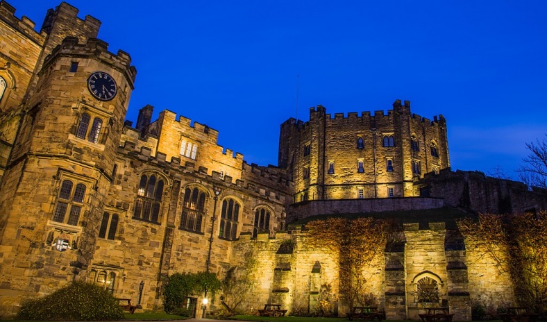 The Keep and Clock of Durham Castle