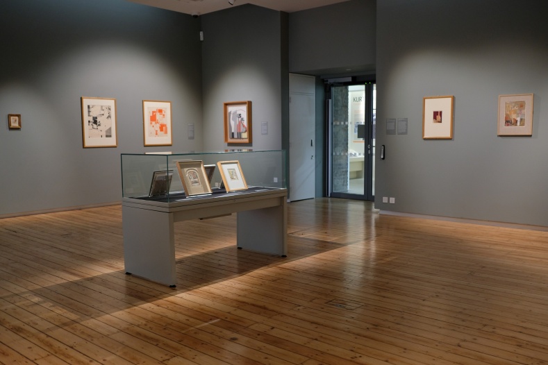 A view inside the Hatton Gallery