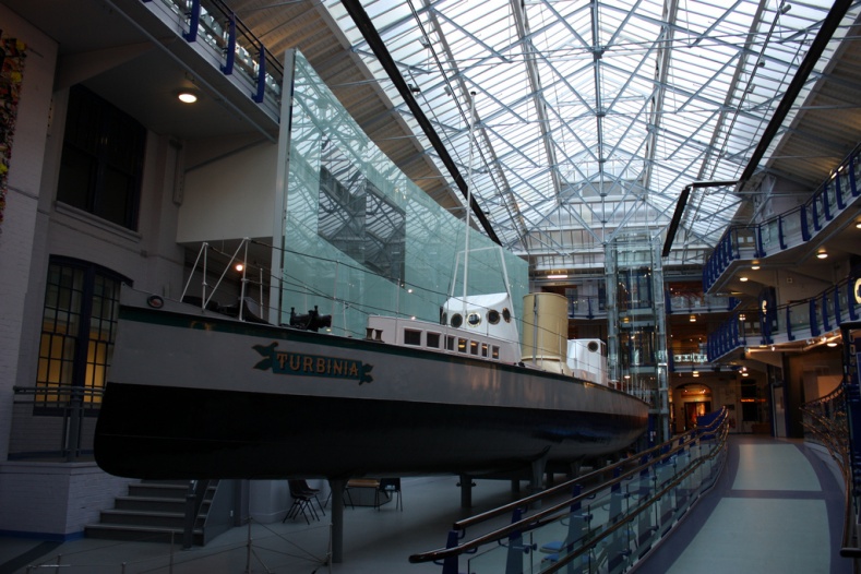 A view inside the Discovery Museum
