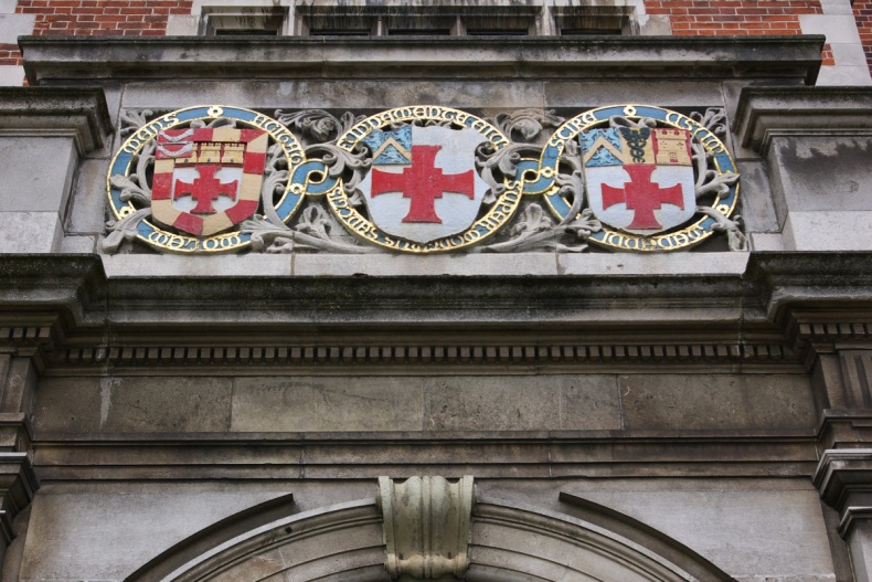 Coats of arms, Students' Union Building.